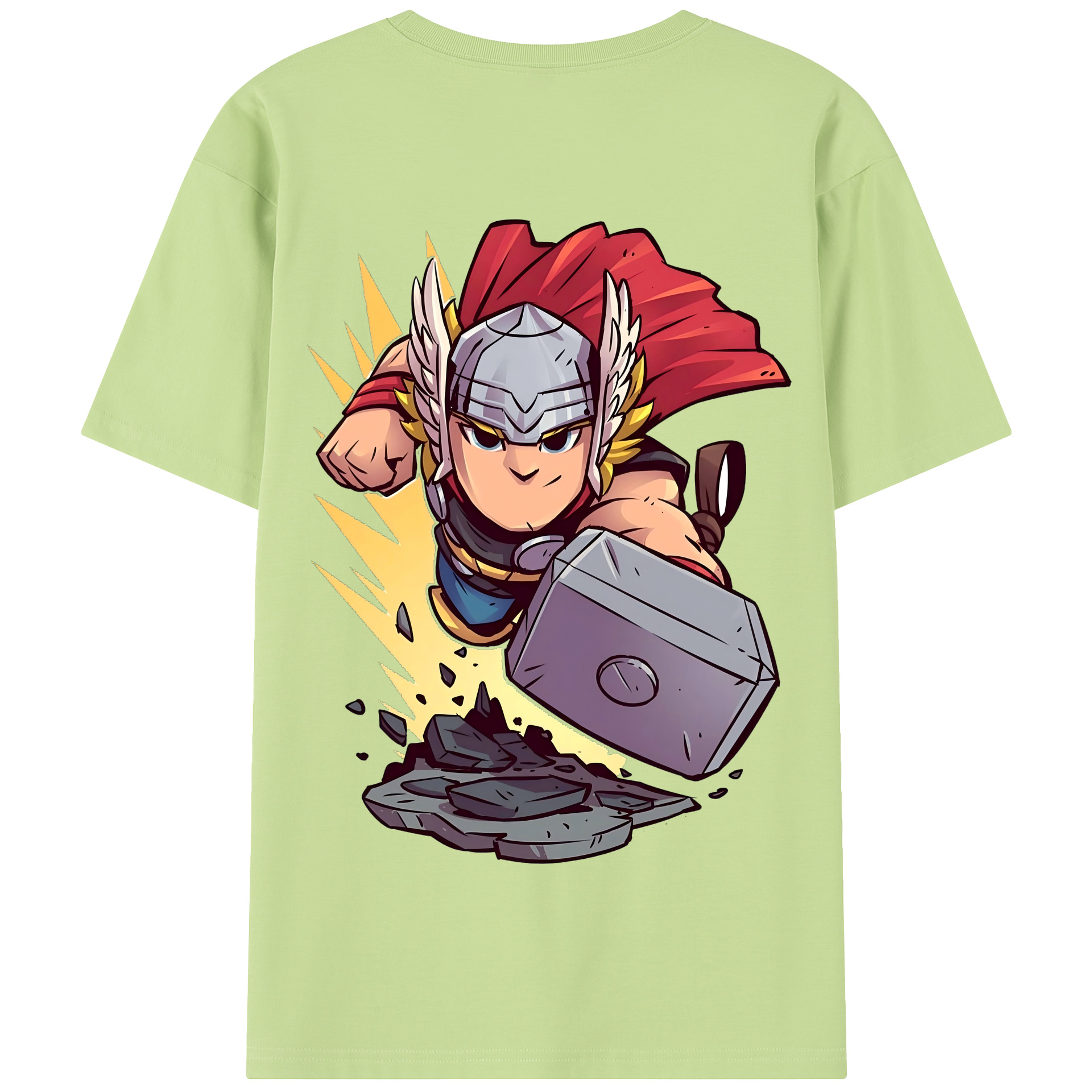 （画像用） アベンジャーズ The Avengers 綿100％半袖Tシャツ（背面プリント）